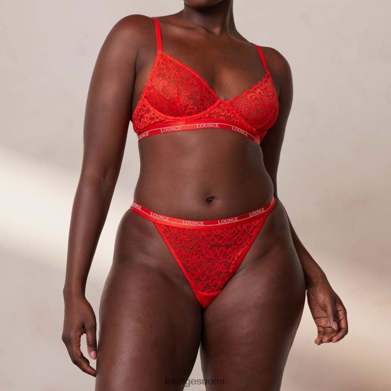 Lounge parvekeliivit & stringit punainen alusvaatteet naiset D46R268