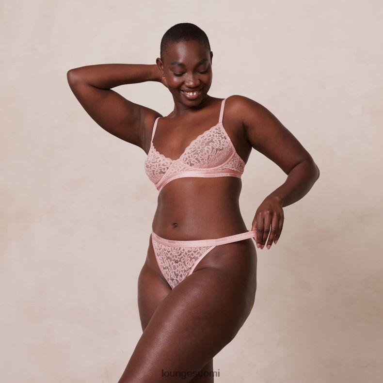 Lounge parvekeliivit & stringit vaaleanpunainen alusvaatteet naiset D46R2678