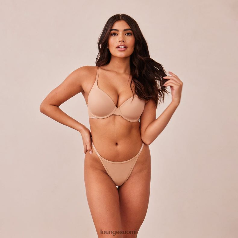 Lounge sileät klassiset t-paitarintaliivit & stringit/housut hunaja alusvaatteet naiset D46R26112