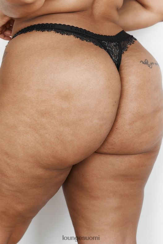 Lounge halu remmi musta alusvaatteet naiset D46R26599