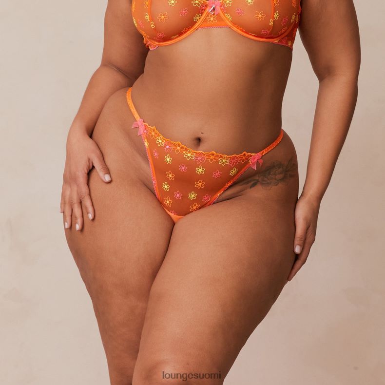 Lounge neon g-string oranssi alusvaatteet naiset D46R26257