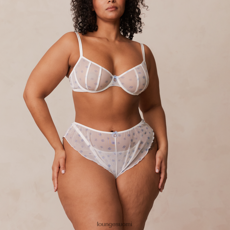 Lounge perrie intiimi setti valkoinen alusvaatteet naiset D46R26266