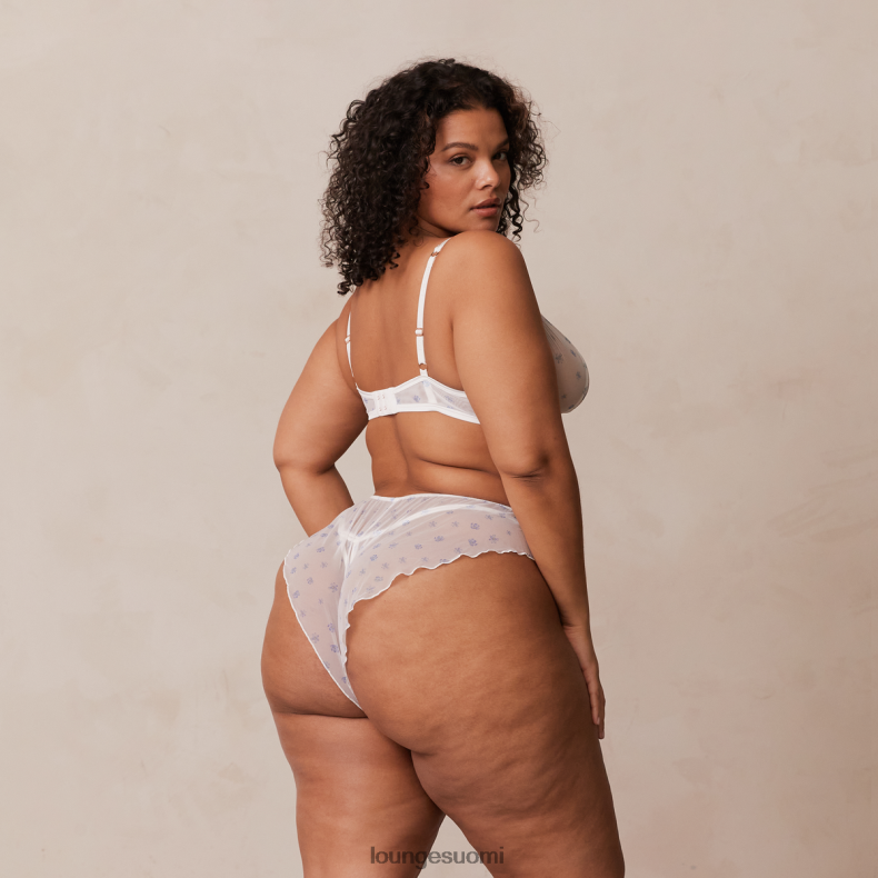 Lounge perrie intiimi setti valkoinen alusvaatteet naiset D46R26266