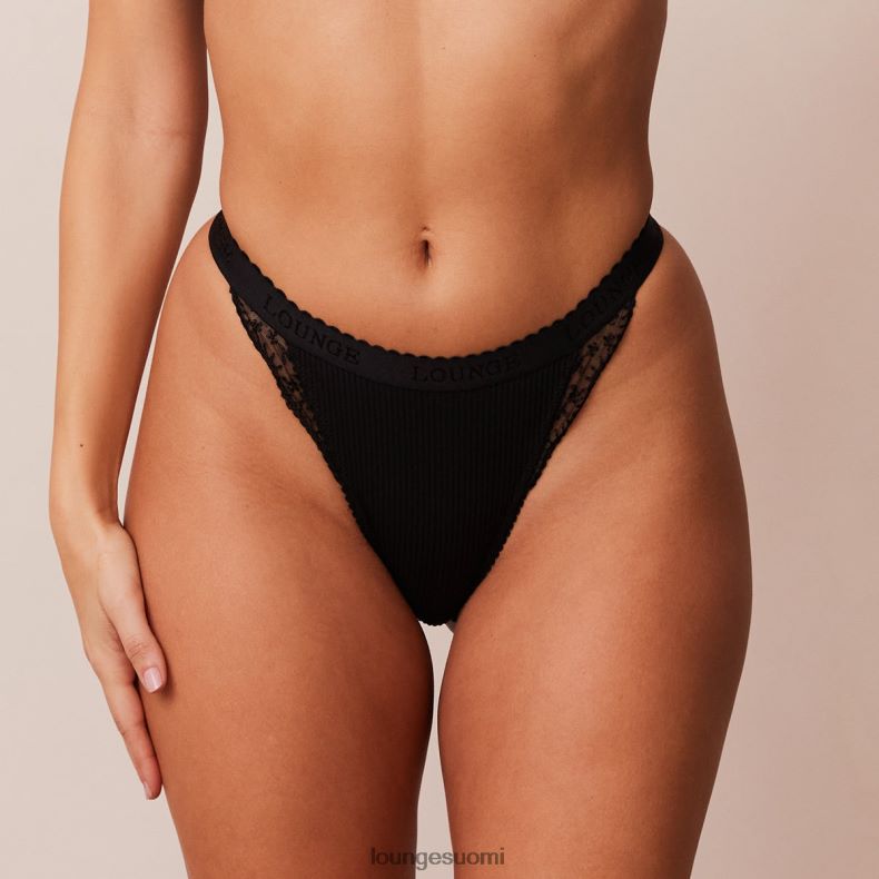 Lounge resori remmi musta alusvaatteet naiset D46R26507