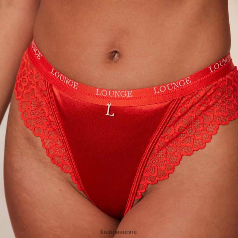 Lounge silkkiremmi punainen alusvaatteet naiset D46R26639