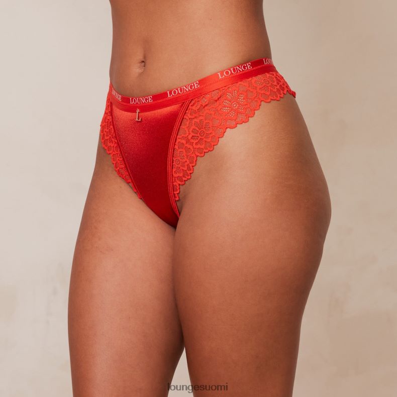 Lounge silkkiremmi punainen alusvaatteet naiset D46R26639