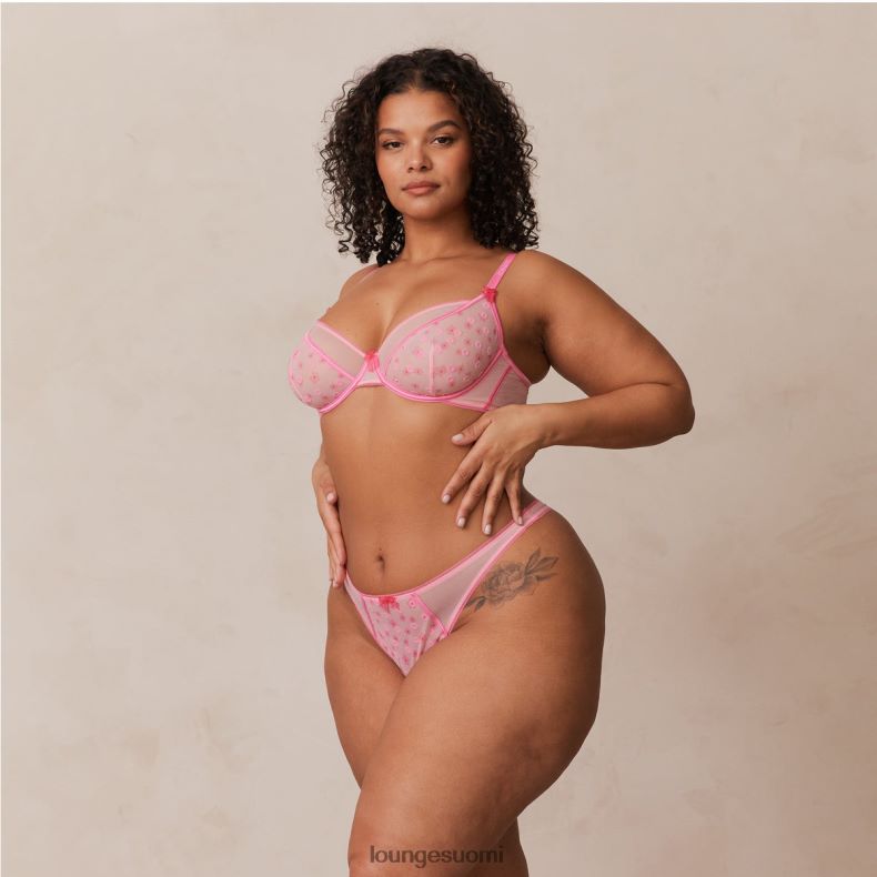 Lounge thea intiimi setti karamelli pinkki alusvaatteet naiset D46R26267