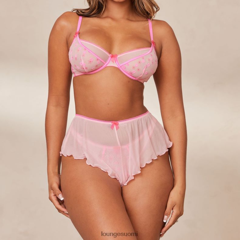 Lounge thea intiimi setti karamelli pinkki alusvaatteet naiset D46R26267