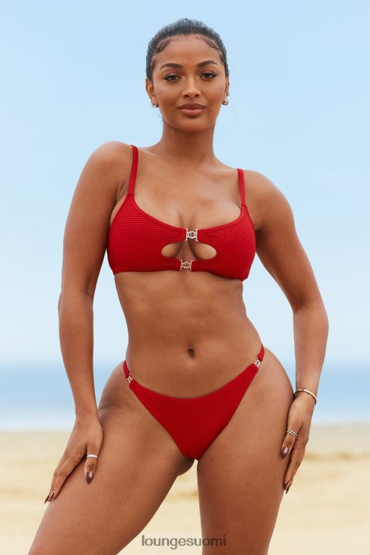 Lounge cali-kuvioinen bikinitoppi punainen uimapuvut naiset D46R26988