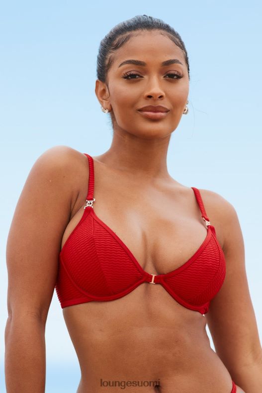 Lounge new york kuvioitu bikinitoppi punainen uimapuvut naiset D46R26980