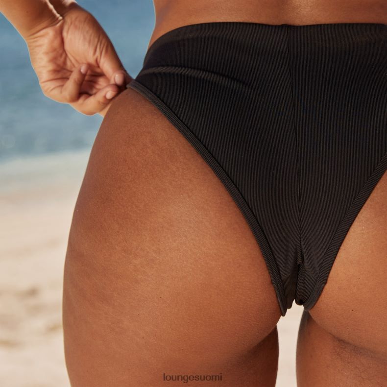 Lounge tunnusomaiset bikinihousut musta uimapuvut naiset D46R261017