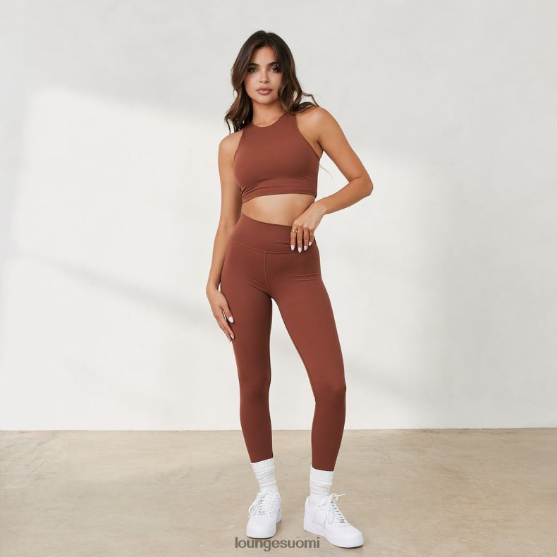 Lounge 365 sekunnin skin leggingsit suklaa vaatteet naiset D46R26890