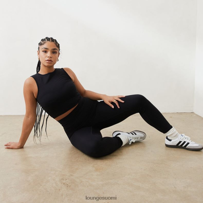 Lounge välttämättömät leggingsit musta vaatteet naiset D46R26900