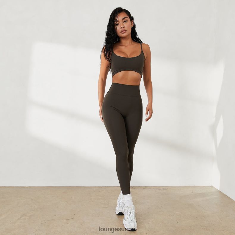 Lounge vetoketjulliset nilkka leggingsit x jess hunt pesty mustaksi vaatteet naiset D46R26804