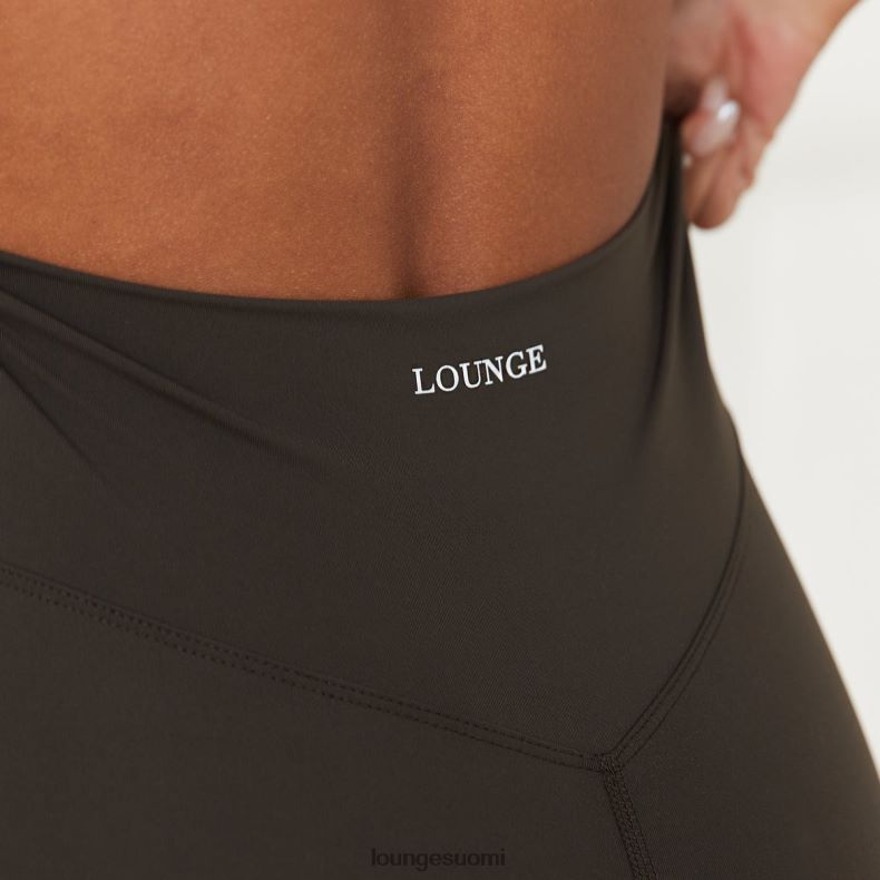 Lounge vetoketjulliset nilkka leggingsit x jess hunt pesty mustaksi vaatteet naiset D46R26804