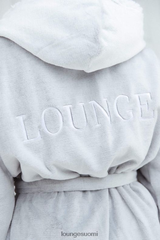 Lounge niin pehmeä ylellinen aamutakki harmaa vaatteet naiset D46R26948