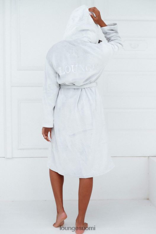 Lounge niin pehmeä ylellinen aamutakki harmaa vaatteet naiset D46R26948