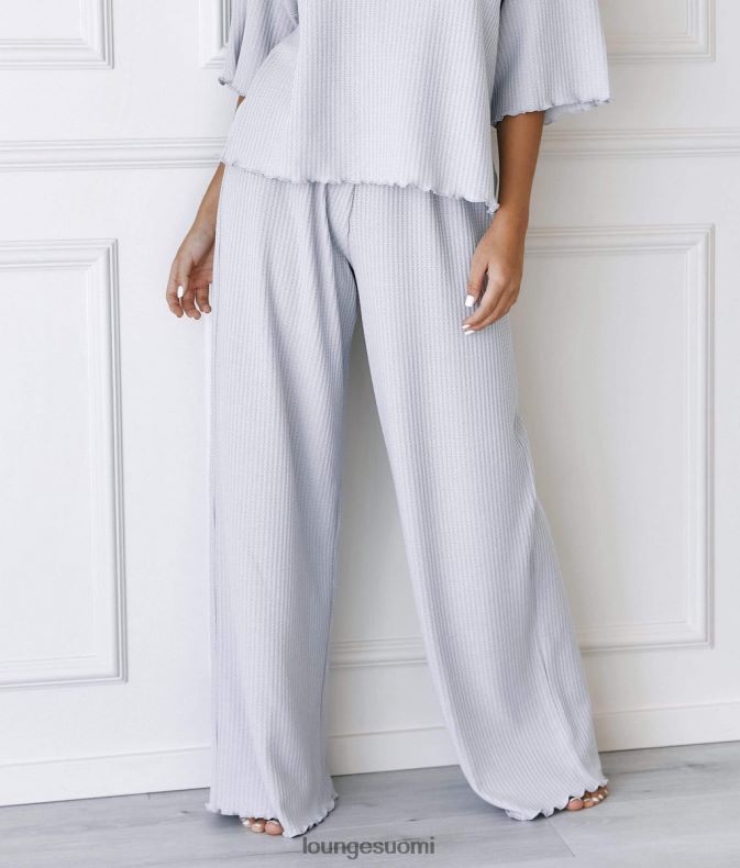 Lounge pehmeät vohvelipyjamahousut pakkasta vaatteet naiset D46R26965