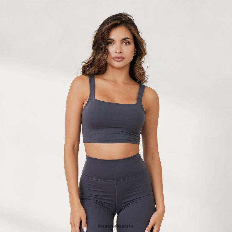 Lounge 365 sekunnin nahkainen toppi kivi vaatteet naiset D46R26853