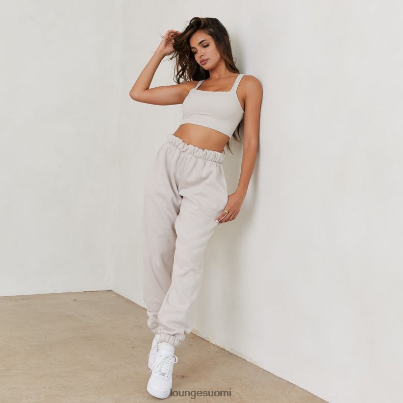 Lounge 365 sekunnin nahkainen toppi kivi vaatteet naiset D46R26856