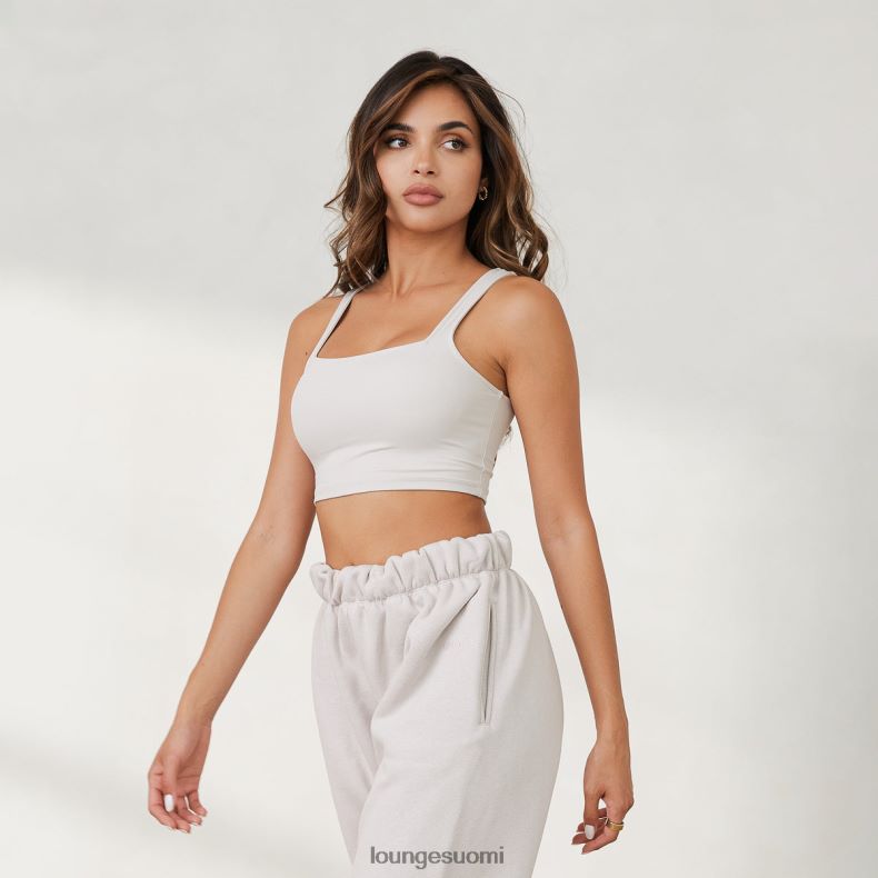 Lounge 365 sekunnin nahkainen toppi kivi vaatteet naiset D46R26856