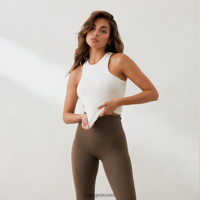 Lounge välttämätön resoritoppi luonnonvalkoinen vaatteet naiset D46R26835